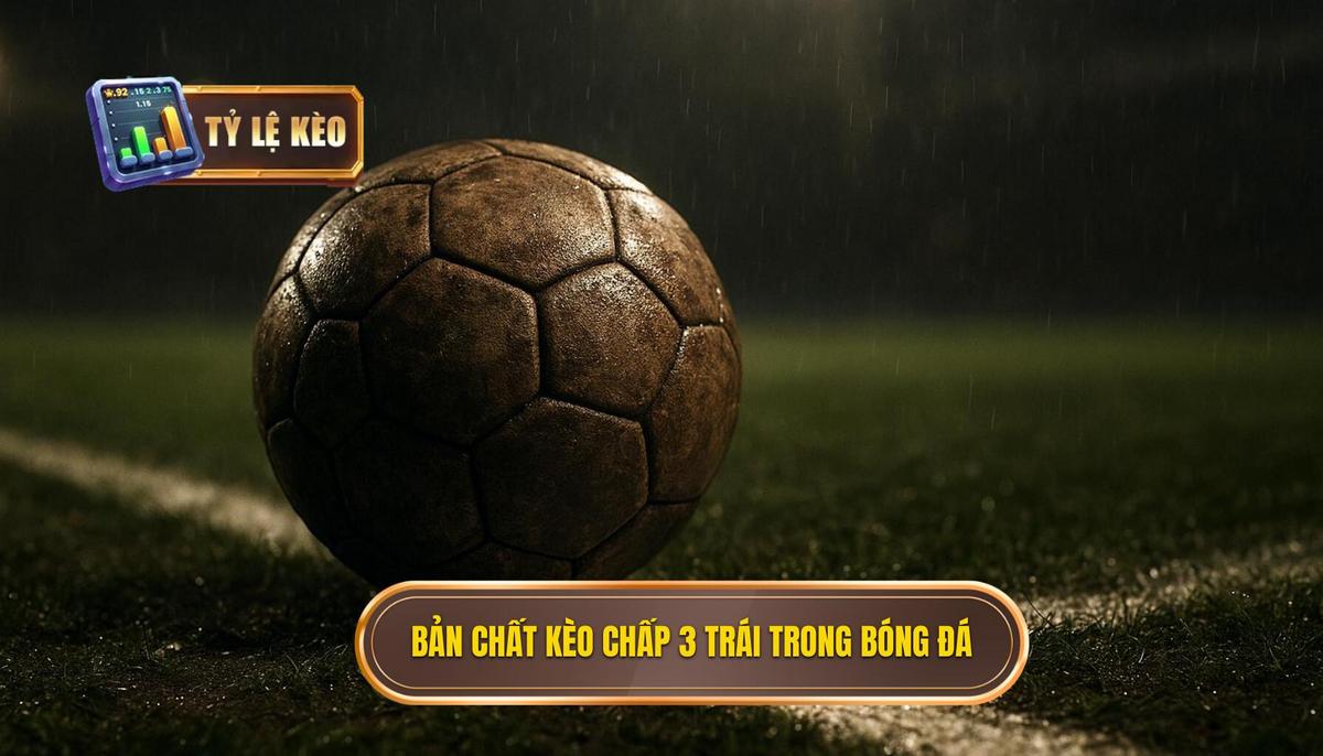 Hiểu sâu về bản chất của kèo chấp 3 trái trong cá độ bóng đá
