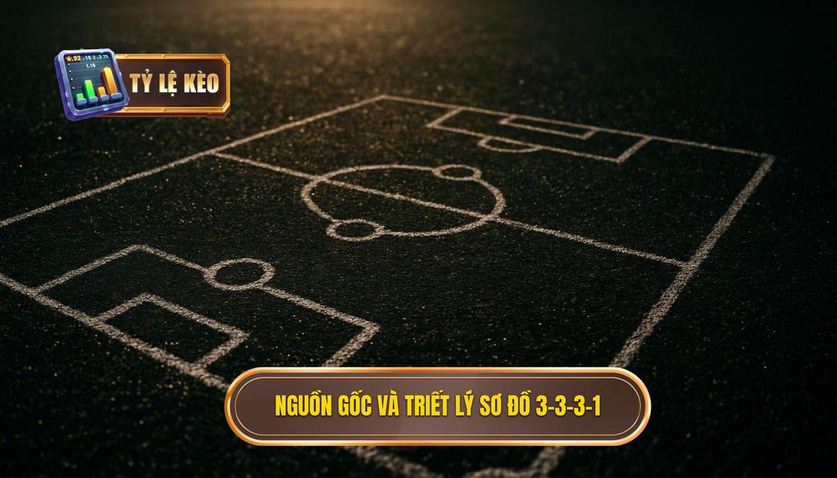 Nguồn gốc và triết lý cốt lõi của sơ đồ 3-3-3-1