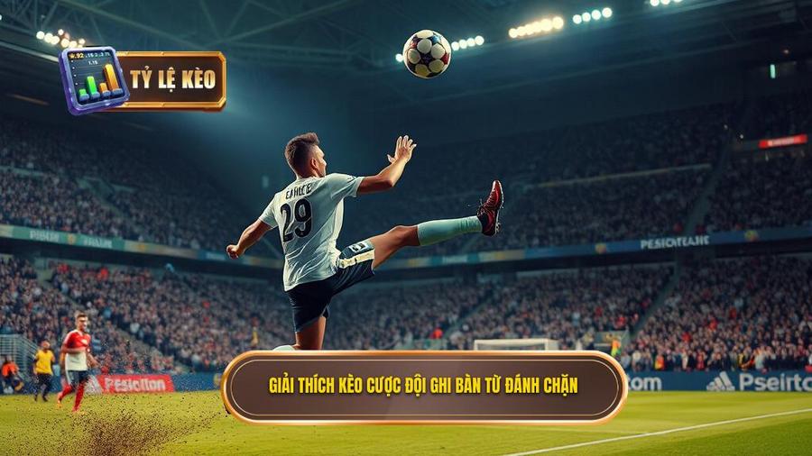 1. Giải thích kèo cược đội ghi bàn từ đánh chặn