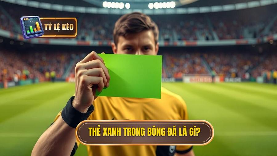 Khái niệm cơ bản: Thẻ xanh trong bóng đá là gì?