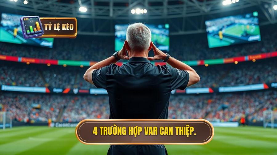 Công nghệ VAR trong bóng đá hoạt động thế nào? Phân tích chi tiết từ góc nhìn chuyên gia 3 Bốn trường hợp VAR được phép can thiệp