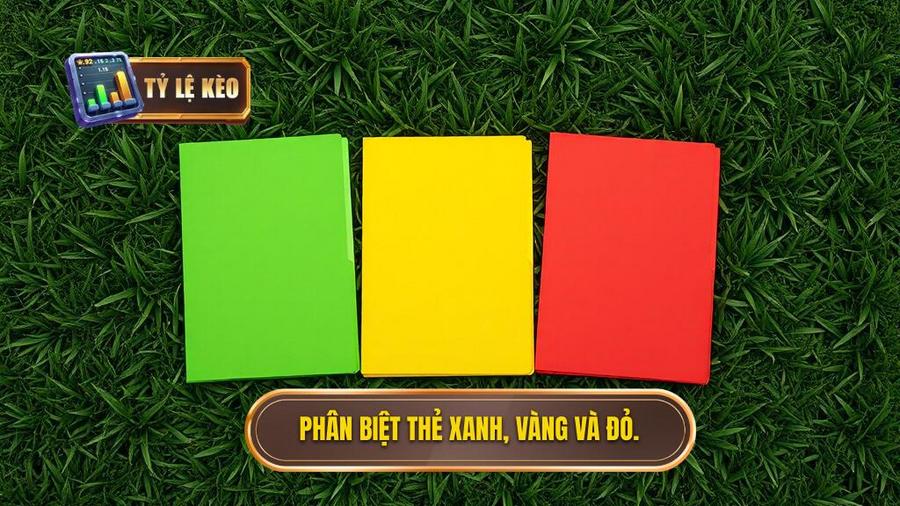 Sự khác biệt giữa thẻ xanh, thẻ vàng và thẻ đỏ