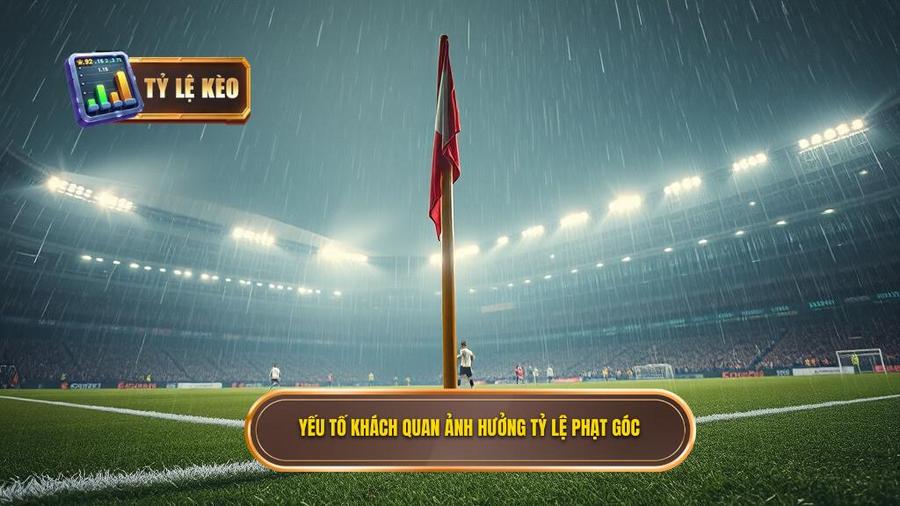 3. Yếu tố khách quan ảnh hưởng tỷ lệ phạt góc